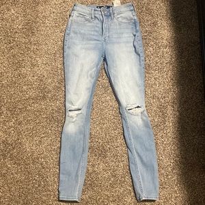 Hollister curvy high rise super skinny